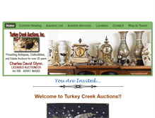Tablet Screenshot of antiqueauctionsfl.com